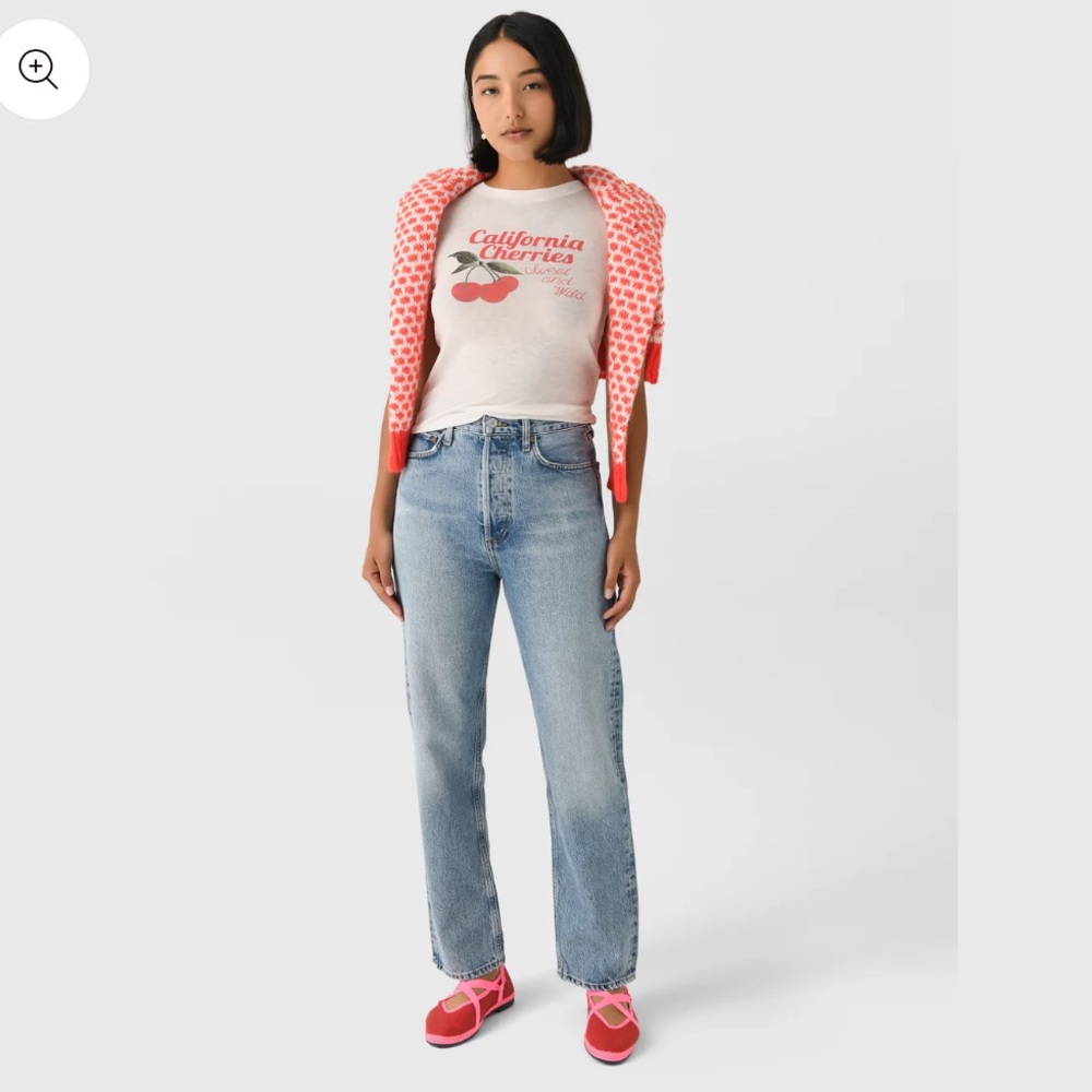 AGOLDE Women's 90s Pinch Waist Straight Jeans - Light Blue